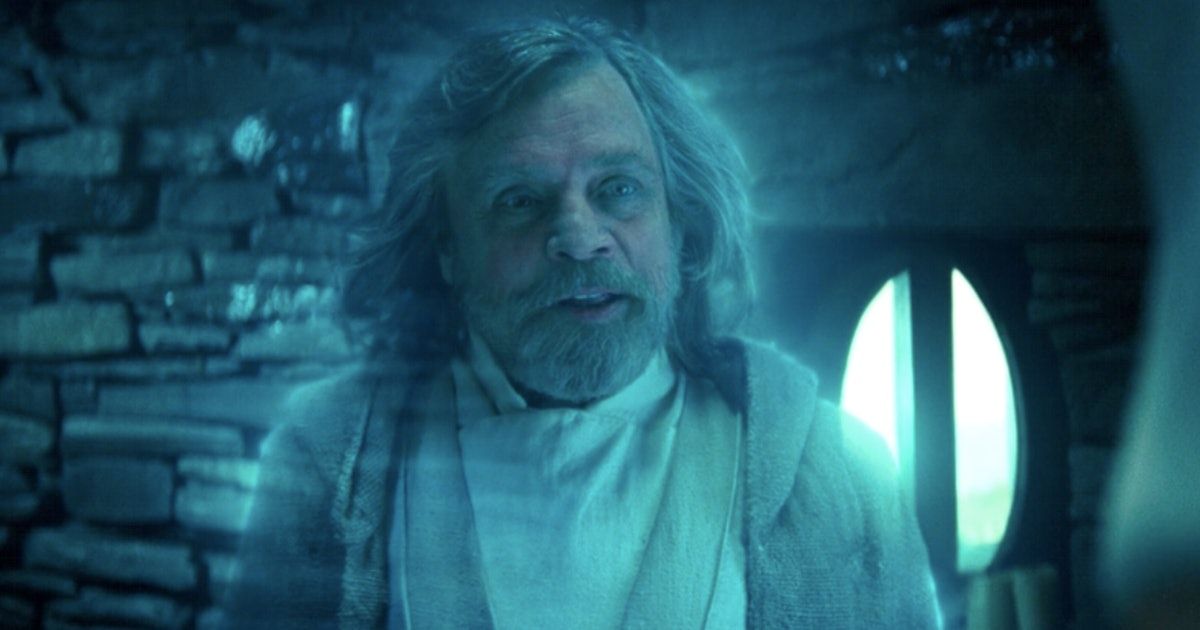 Mark Hamill como Luke Skywalker em Star Wars: A Ascensão Skywalker.