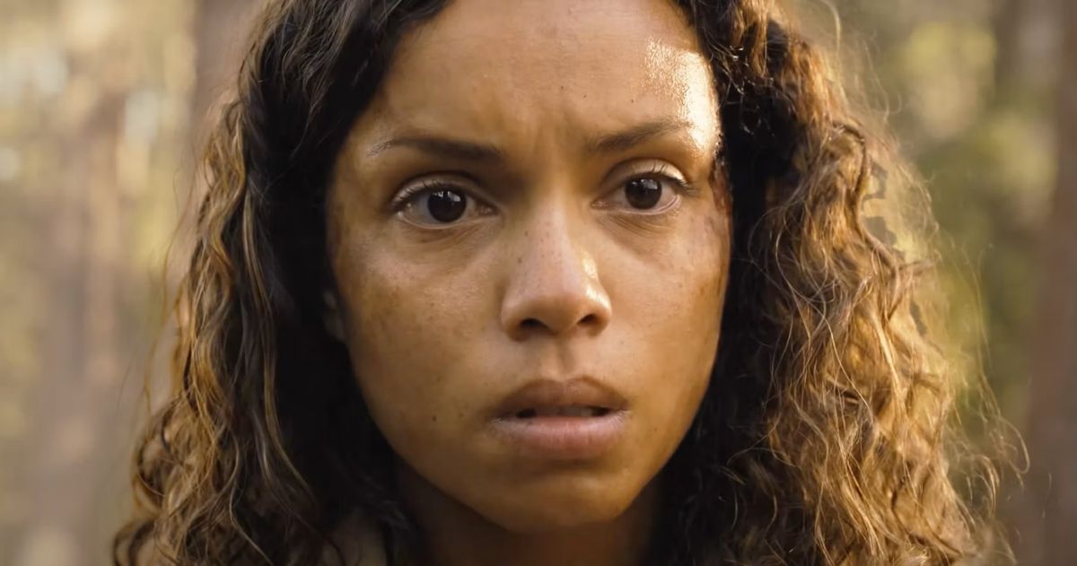 Georgina Campbell in Lovely Dark and Deep movie 2023