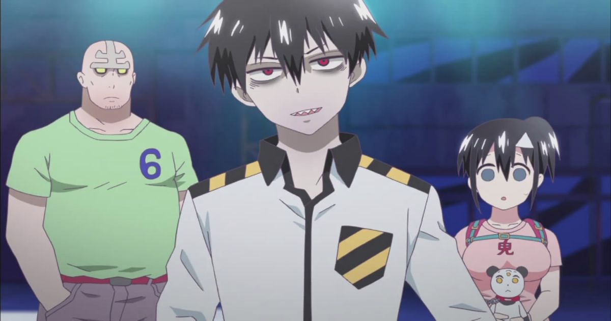 A scene from Blood Lad