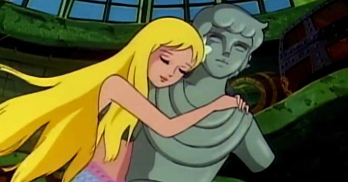 Toei Animation anime adaptation Hans Christian Andersen's The Little Mermaid (1975)