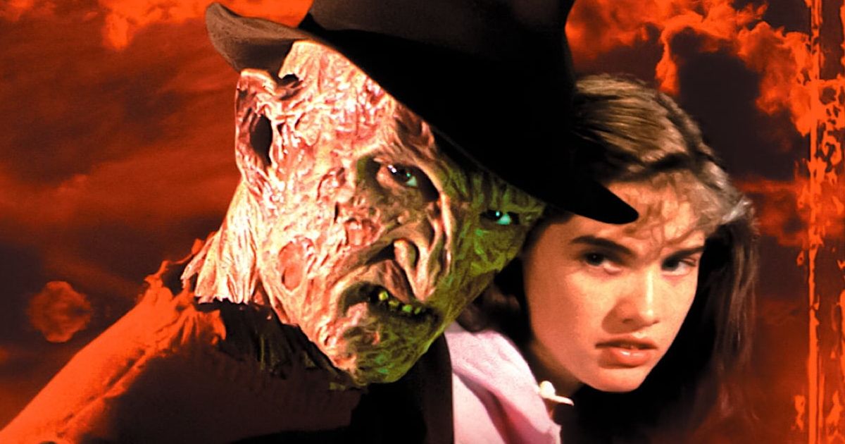 Heather Langenkamp and Robert Englund in A Nightmare on Elm Street (1984)