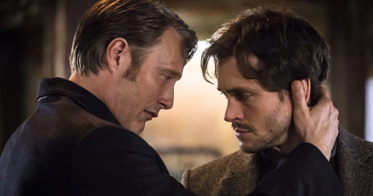 Hugh Dancy e Mads Mikkelsen em Hannibal (2013)