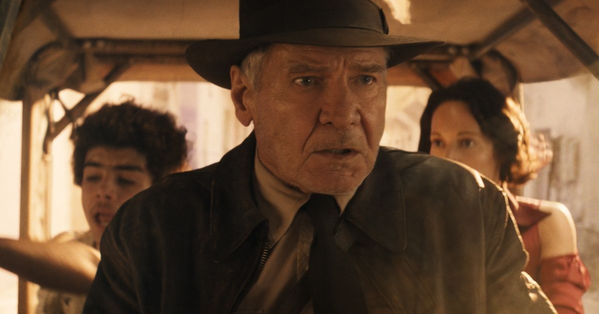 Indiana Jones e a cena de perseguição do Dial of Destiny