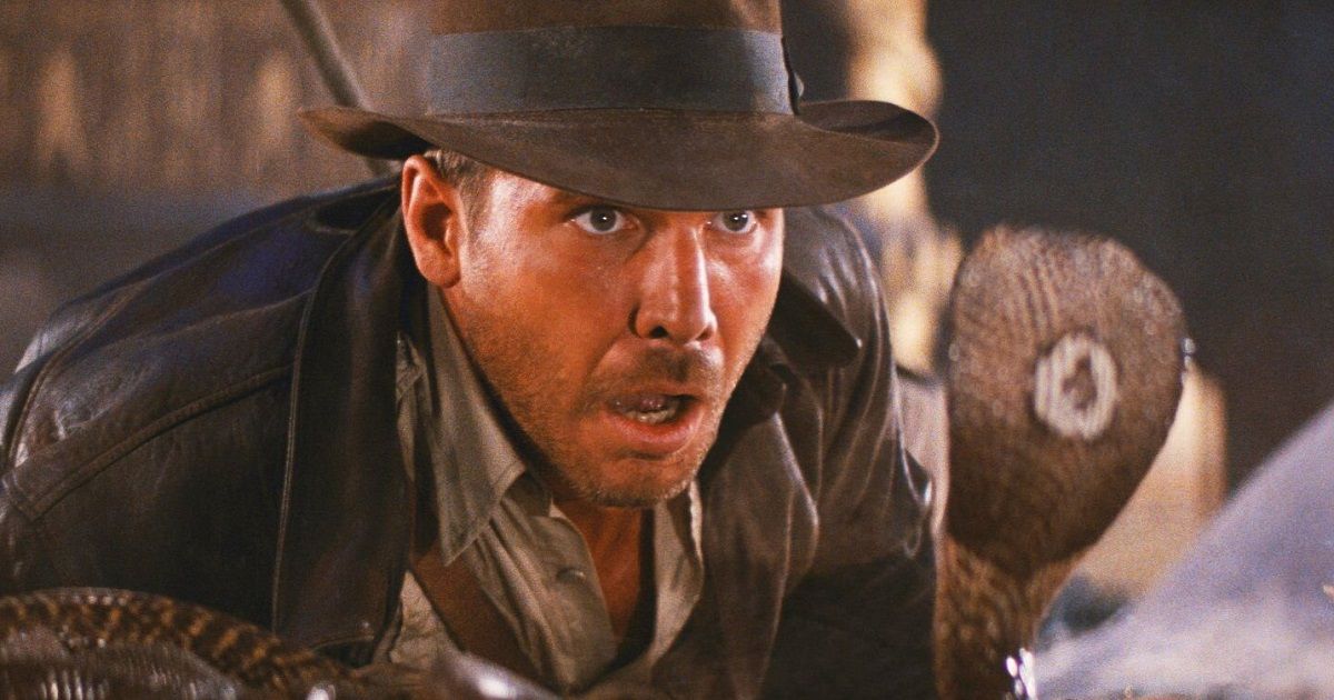 Indiana Jones rencontre un serpent