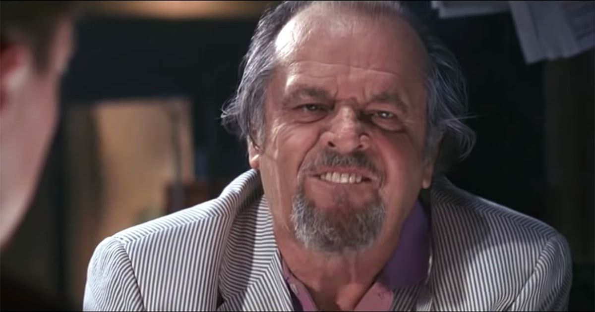 Jack Nicholson in the Departed