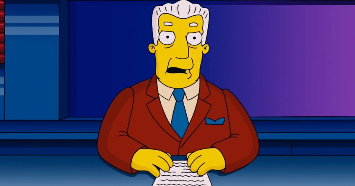 Kent Brockman in The Simpsons