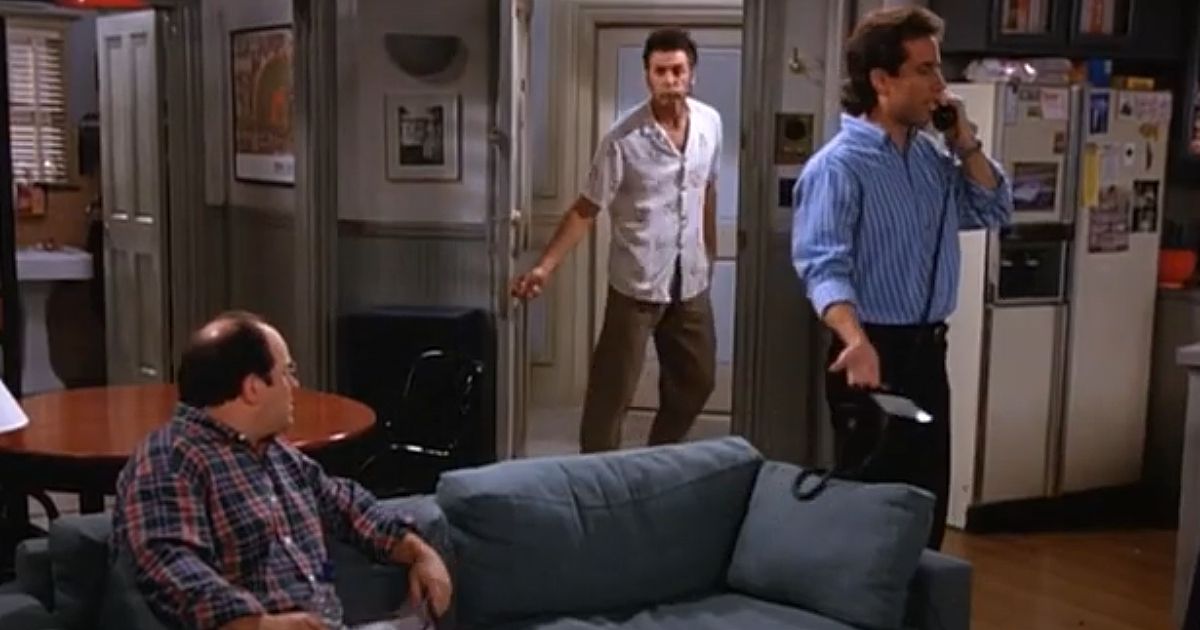 Jason Alexander, Michael Richards e Jerry Seinfeld em Seinfeld