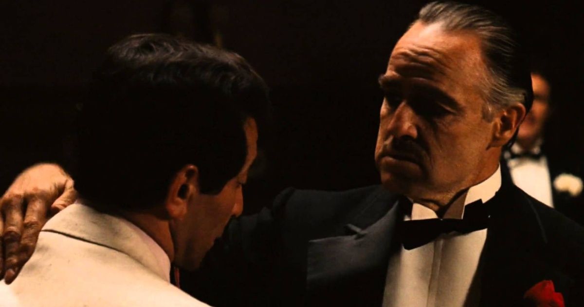 Vito promises to solve his godson, Fontane's problem in The Godfather