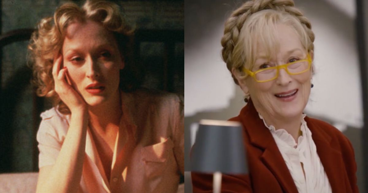 Meryl Streep in Sophie's Choice and Only Murders in the Building