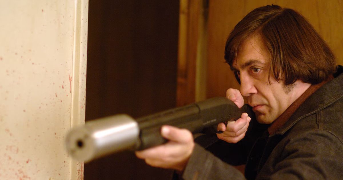 Javier Bardem in No Country for Old Men