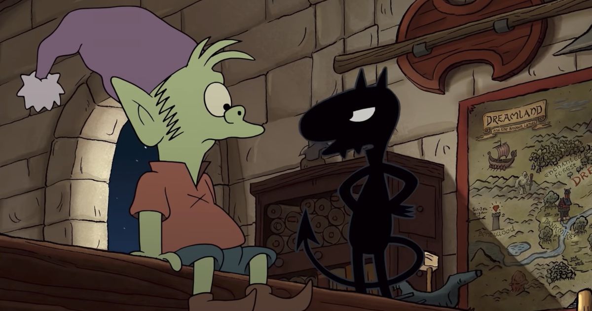 Nat Faxon and Eric Andre in Disenchantment (2023)