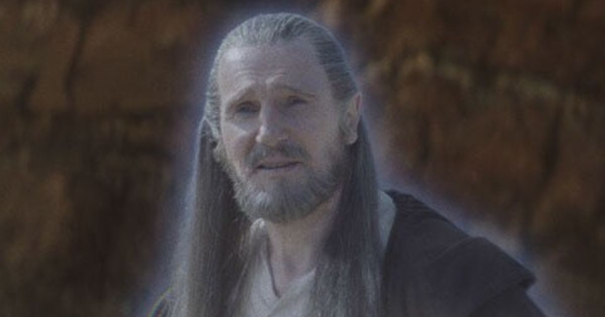 Qui-Gon Jinn aparece em Tatooine na série Obi-Wan Kenobi.