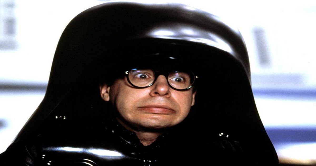 Rick Moranis as Dark Helmet in Spaceballs