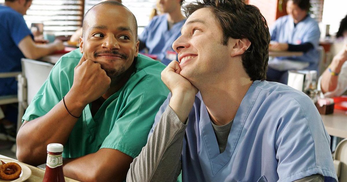 Scrubs Zach Braff and Donald Faison