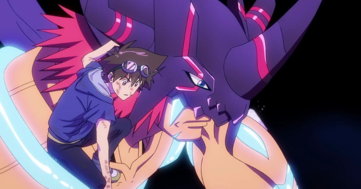 Tai and Agumon Bond of Bravery in Digimon Adventure Last Evolution Kizuna
