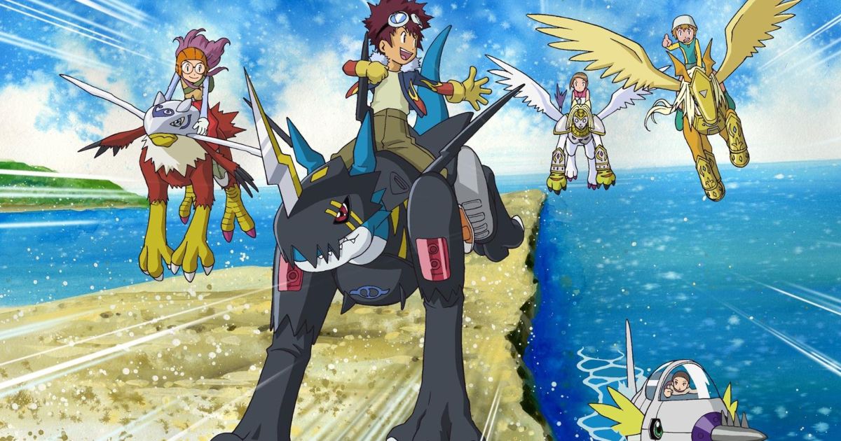 The Main Cast of Digimon Adventure 02
