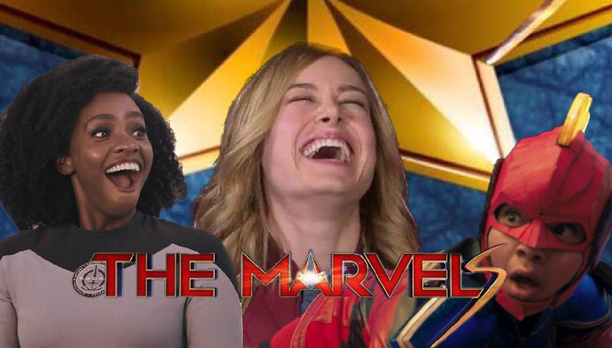 the marvels laughing