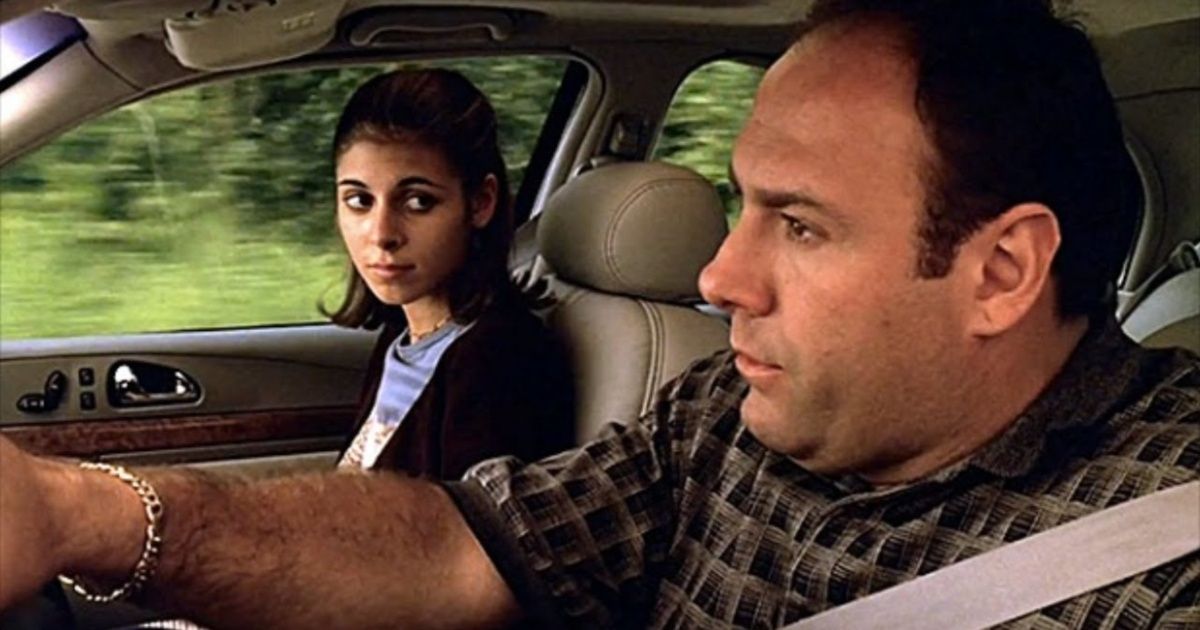 Meadow asks her dad whether he is the mafia in The Sopranos (College)
