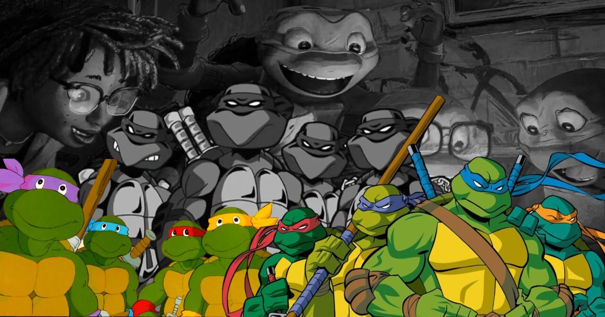 Three Teenage Mutant Ninja Turtles team