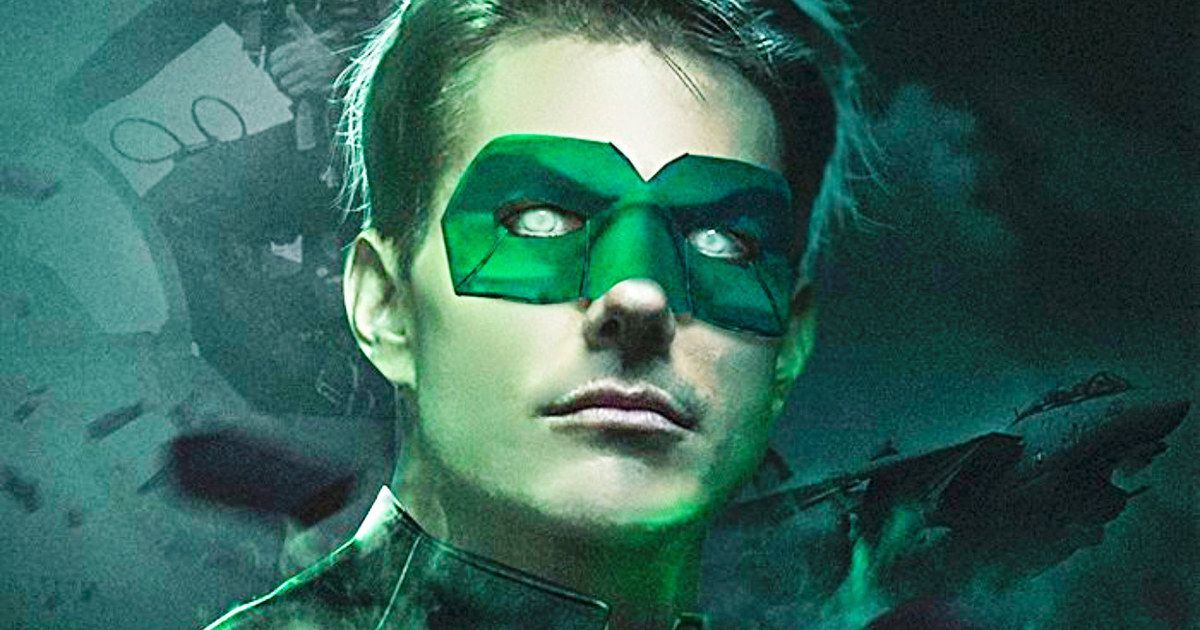 Tom Cruise Is the Perfect Green Lantern in Bosslogic Fan Art