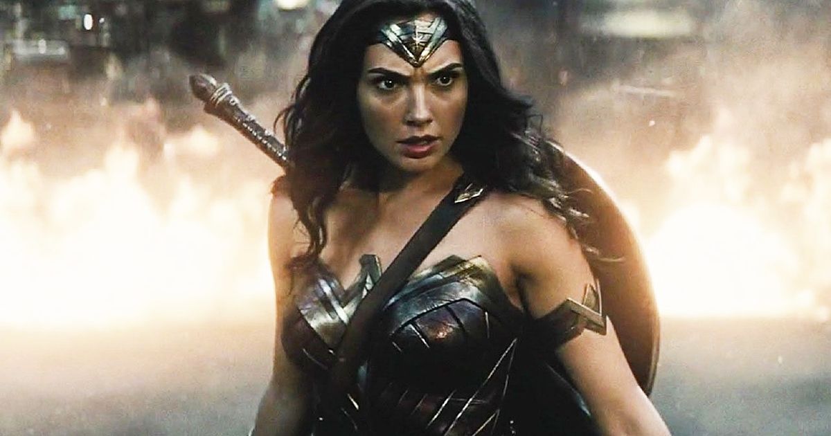 Wonder woman in BATMAN VS Superman