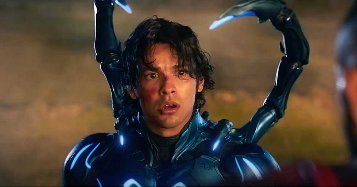 Xolo Maridueña in Blue Beetle