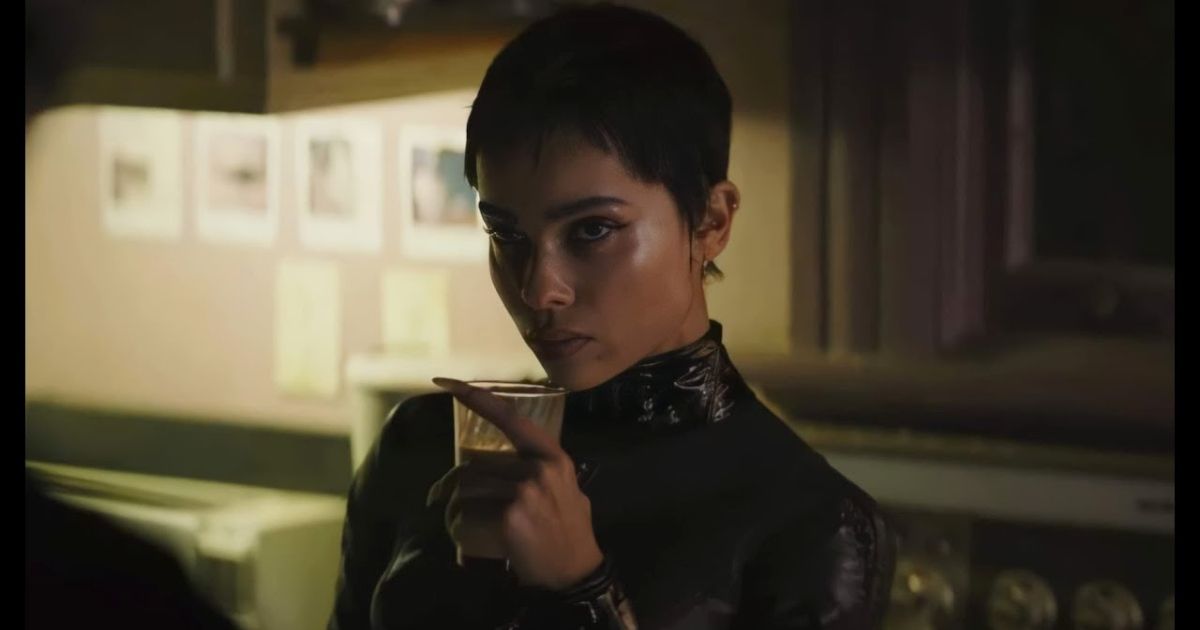 Zoe Kravitz as Catwoman in The Batman