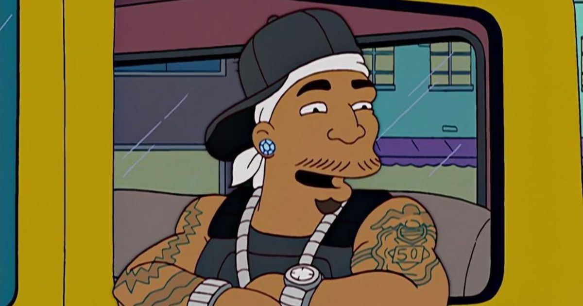 50 Cent as Himself in FOX's The Simpsons. 