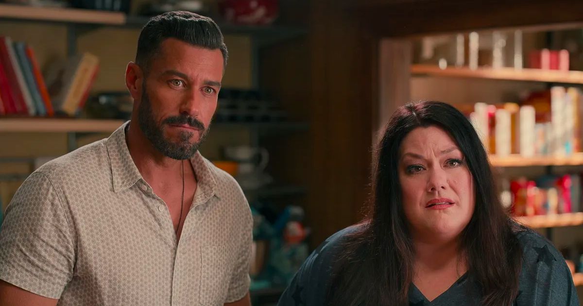 Brooke Elliott and Brandon Quinn in Sweet Magnolias