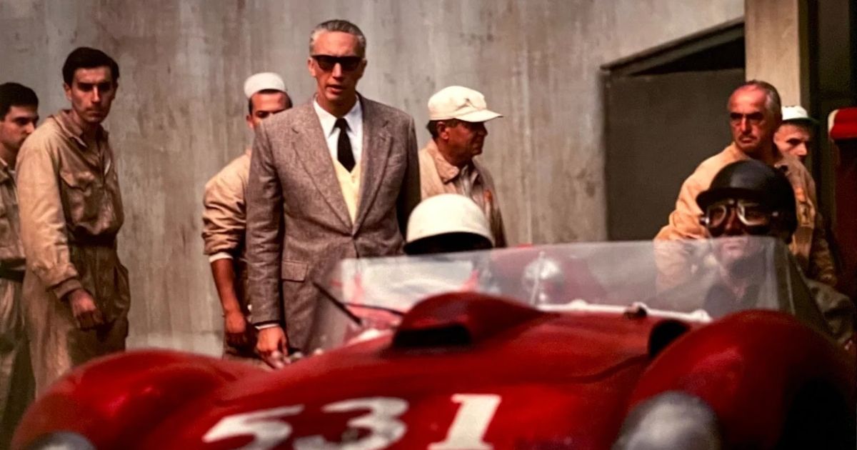 Adam Driver as Enzo Ferrari