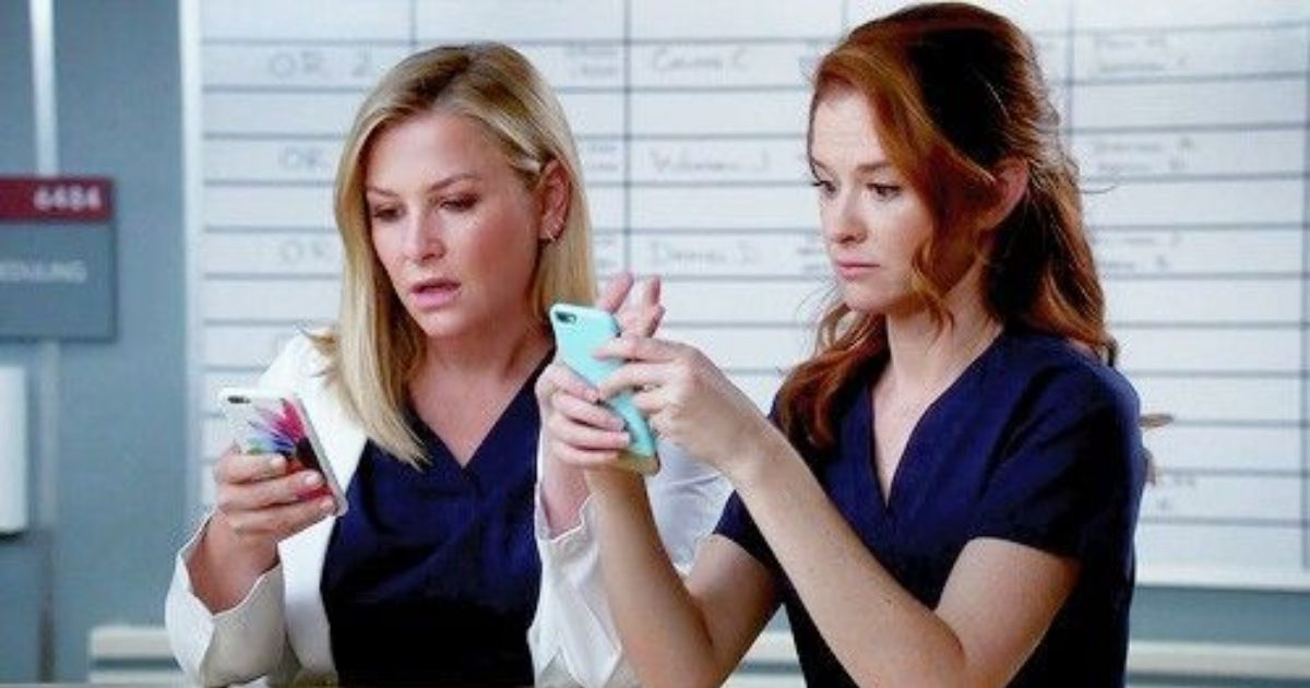Arizona and April in Grey's Anatomy