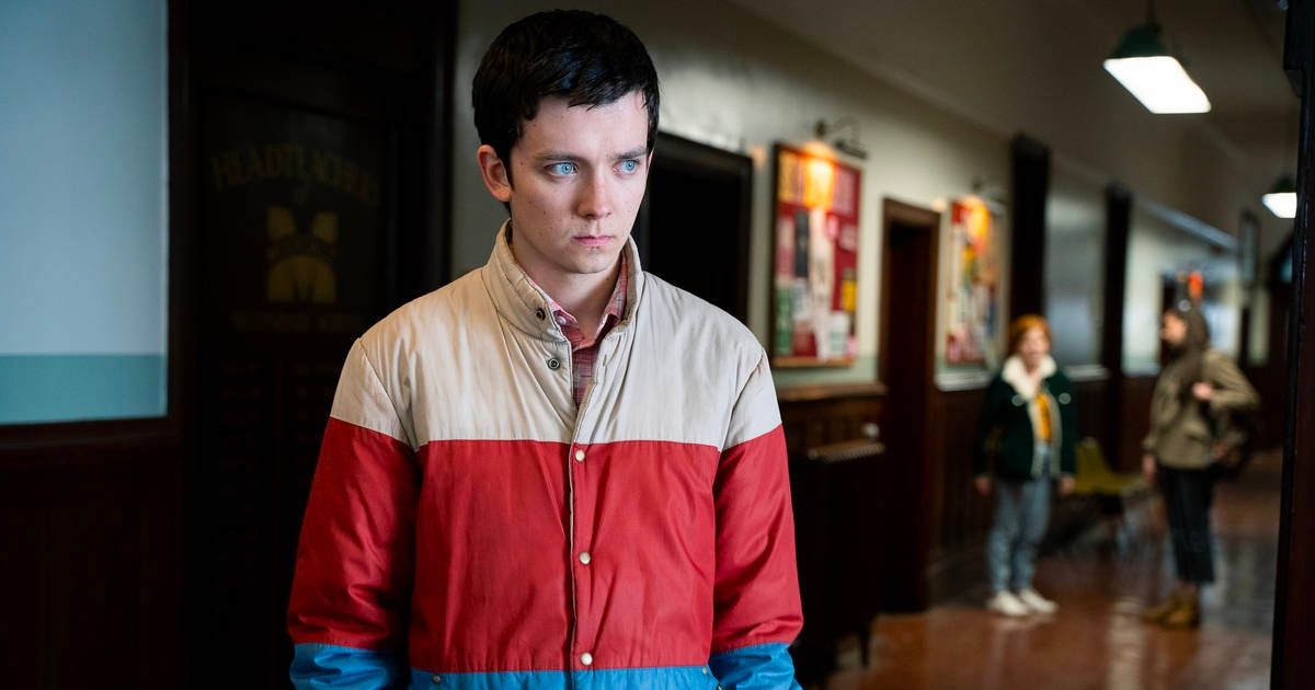 Asa Butterfield como Otis em Educação Sexual