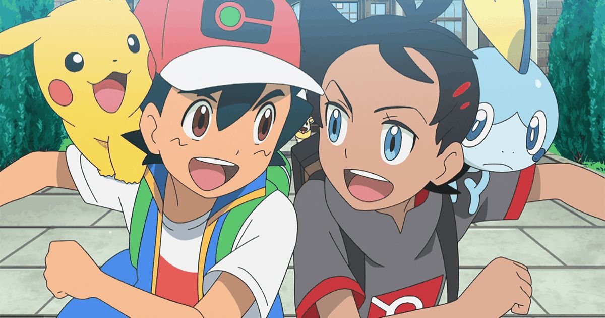 Ash and Goh in Pokemon Journeys