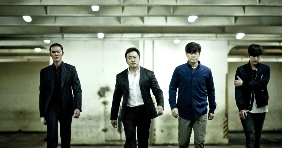 A scene from the Korean crime drama, Bad Guys (2014)