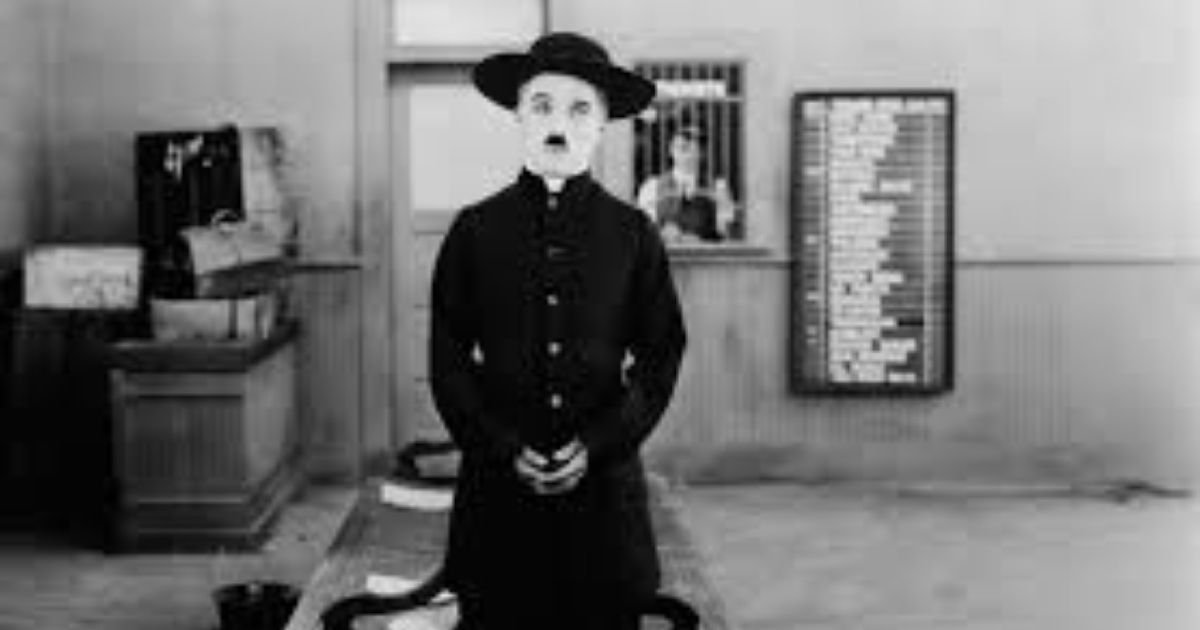 Chaplin in The Pilgrim 