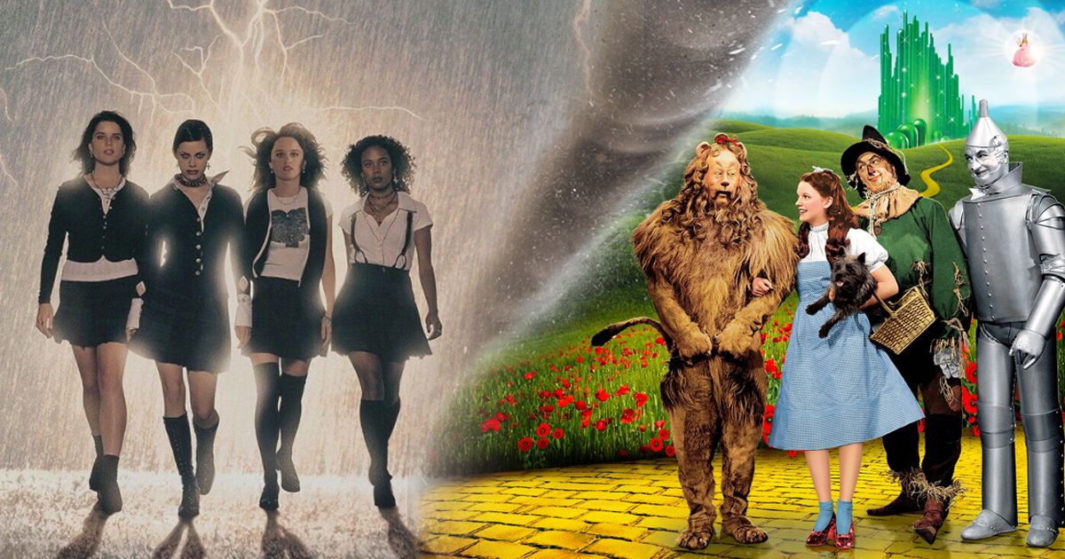 Split image of The Craft and The Wizard of Oz