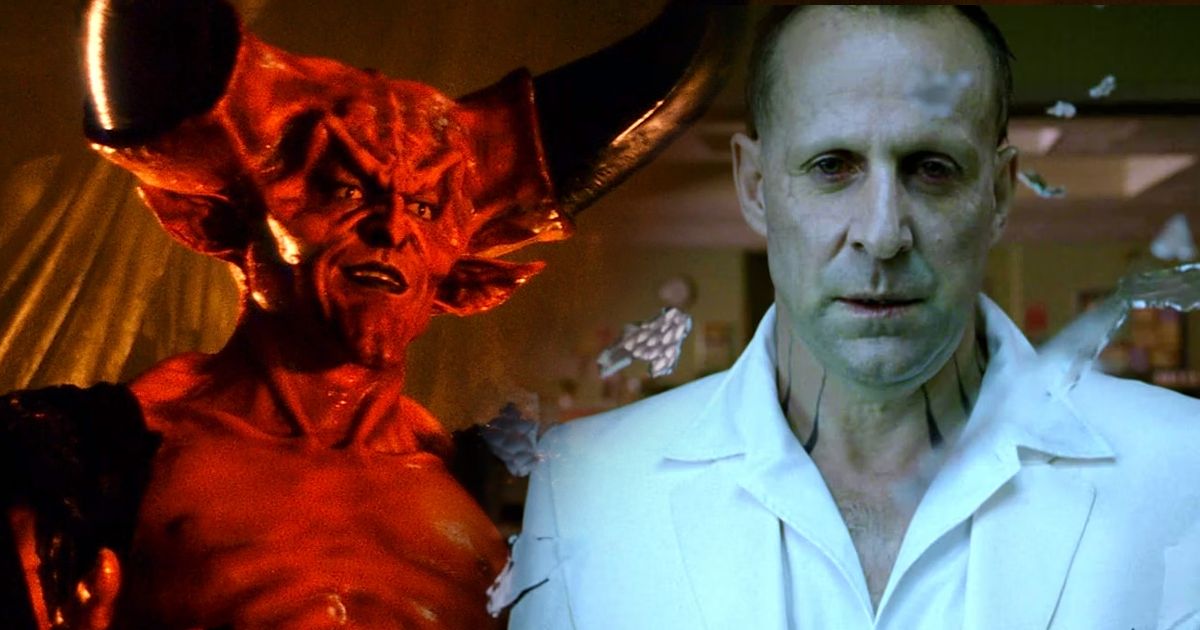 Split image of the Devil from Legend and Constantine