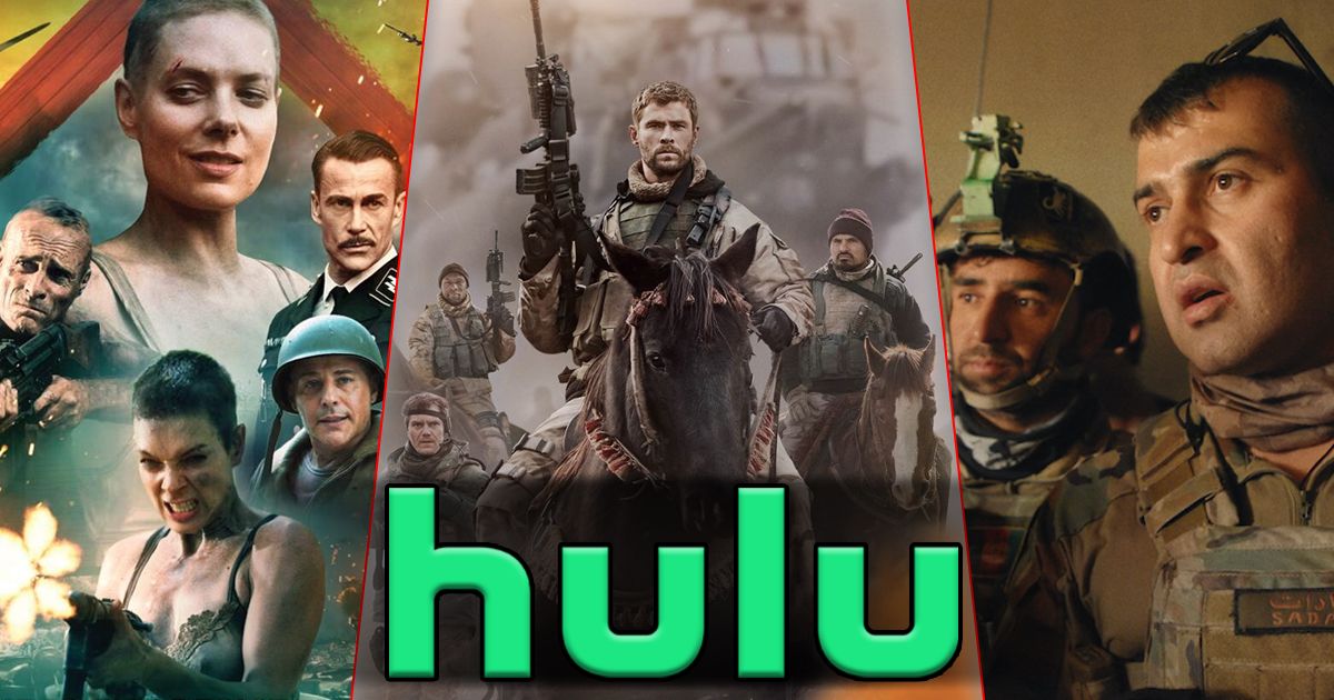 Split image of Hell Hath No Fury, 12 Strong, and Retrograde on Hulu