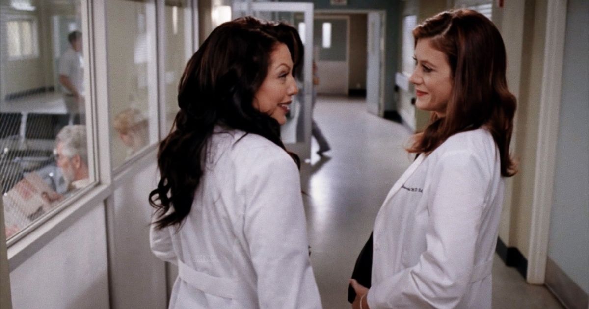 Callie Torres and Addison Montgomery in Grey's Anatomy
