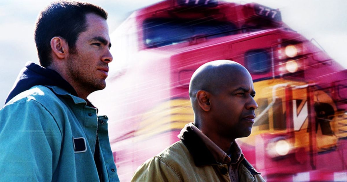 Chris Pine & Denzel Washington in Unstoppable