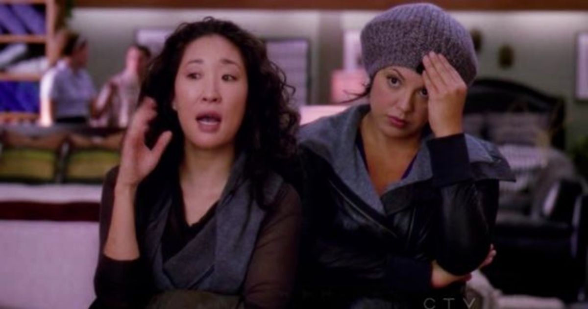 Cristina and Callie in Grey's Anatomy