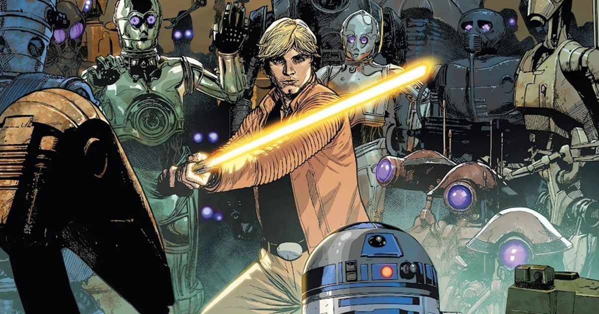 Dark Droids Star Wars Quadrinhos Luke Skywalker R2-D2
