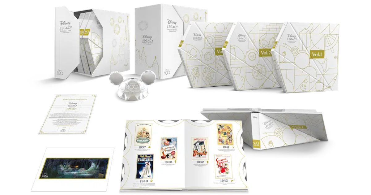 Disney Unveil 100th Anniversary Blu-ray Boxed Set, Boasting 100 Classic Movies for a Princessly $1500