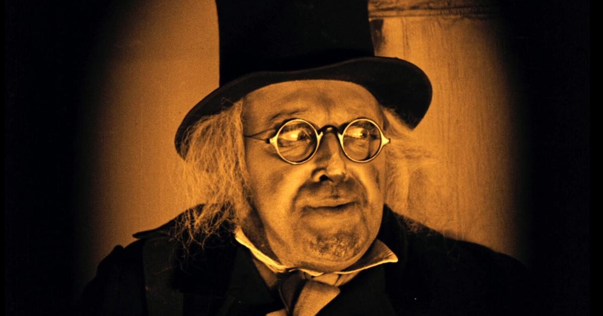 Dr. Caligari (Werner Krauss) in The Cabinet of Dr. Caligari (1920)