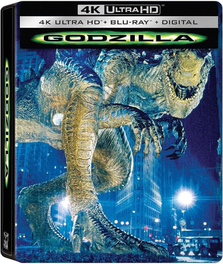 Godzilla 1998  4K Steelbook Release