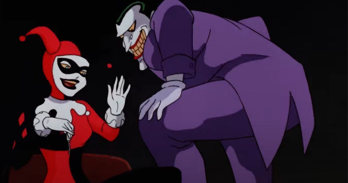 Harley Quinn e o Coringa em Batman: a série animada