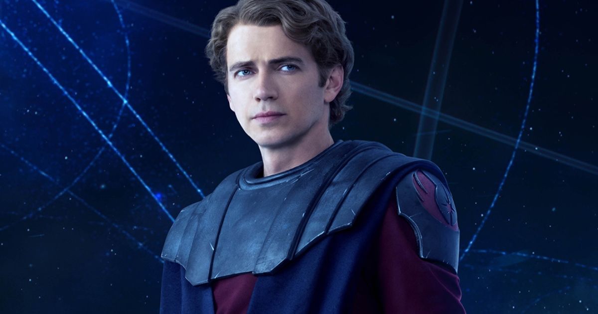 Hayden Christensen as Anakin Skywalker in promo art for Star Wars Ahsoka