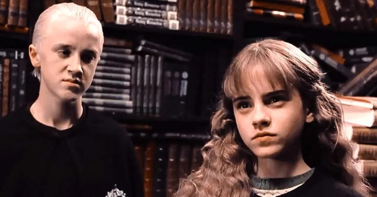 Hermione and Draco in Harry Potter-1