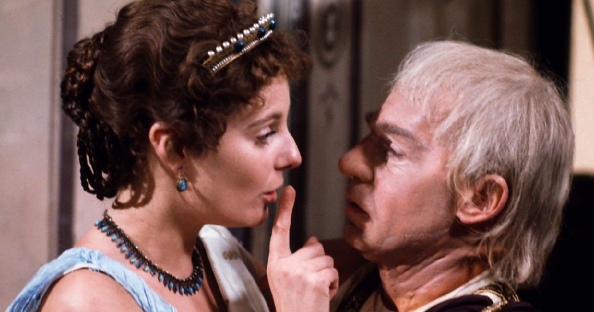 An intimacy scene in I, Claudius (1976)