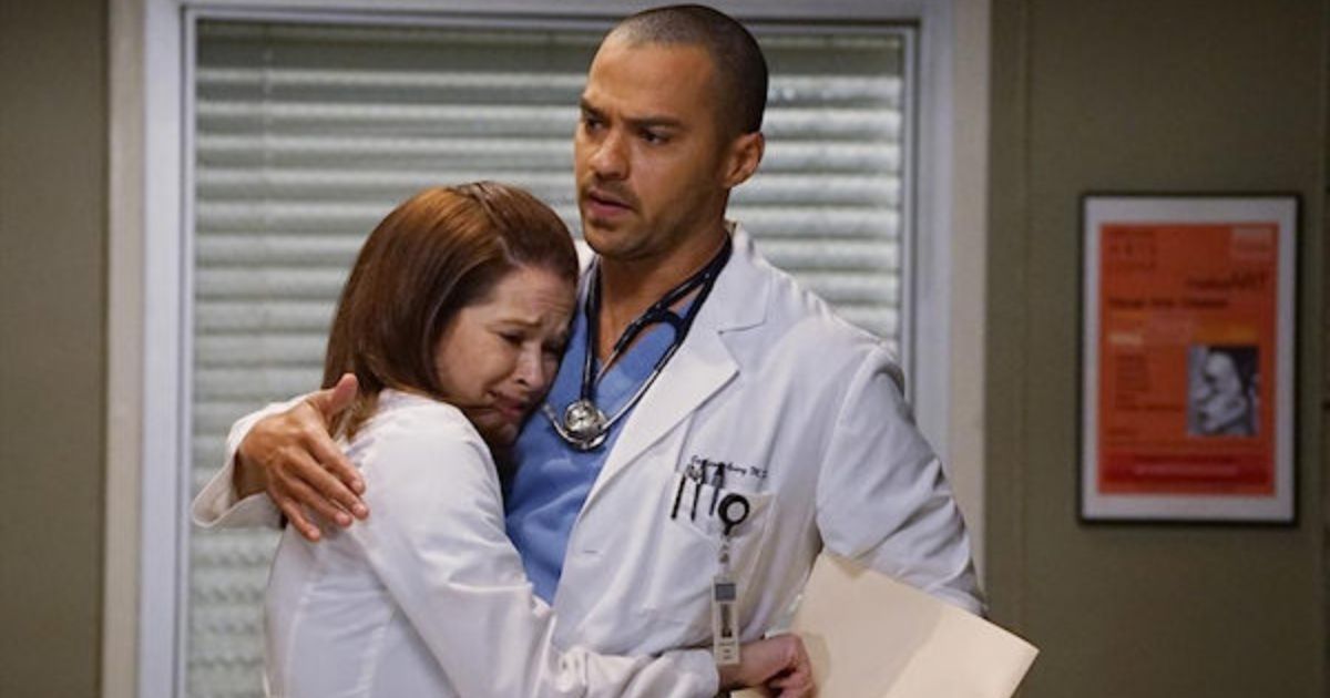 Jackson and April in Grey's Anatomy